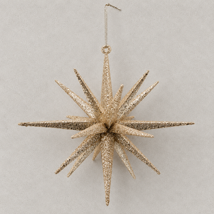 8-Inch Starburst Christmas Hanging Ornament - image 1