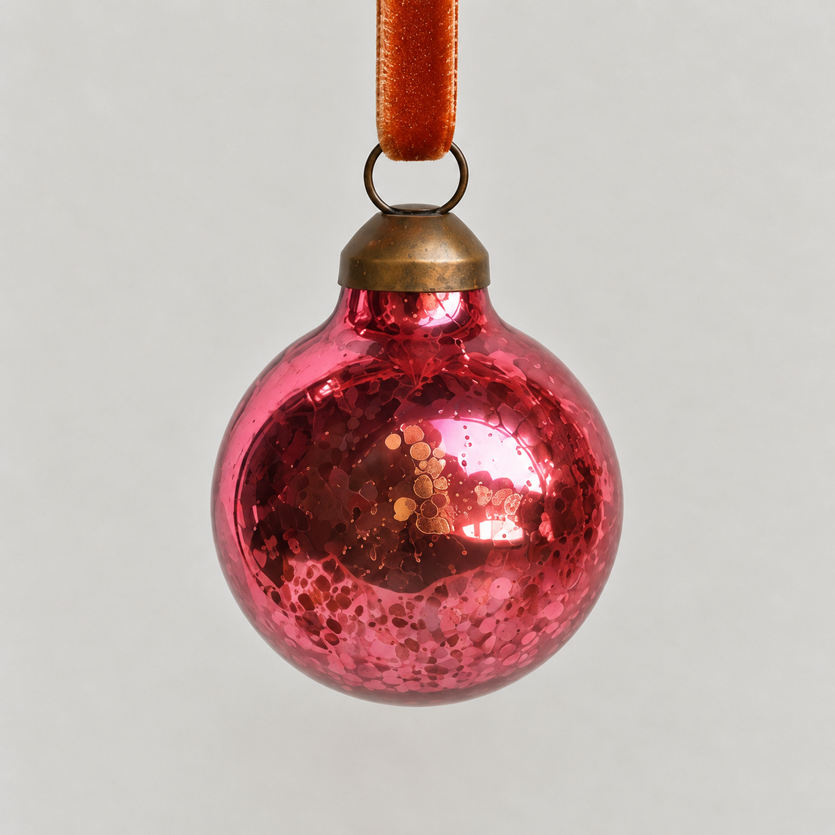 Mini Mercury-Style Glass Christmas Ball Ornament - image 15